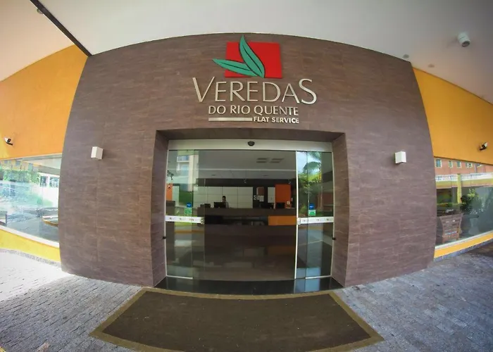 Flat Veredas Do Rio Quente - Apto Com Vista Para Piscinas